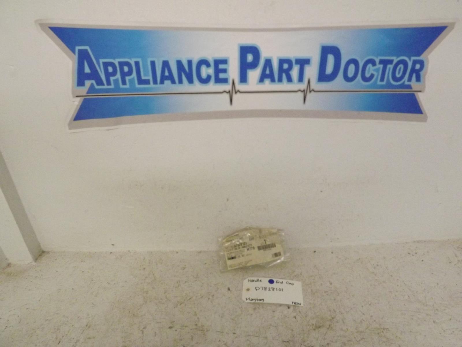 Maytag Refrigerator D7828101 Handle End Cap New Maytag Refrigerator D7828101 Handle End Cap New